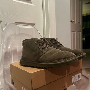 This product is the Olive Green Neumel from UGG in a size women 9